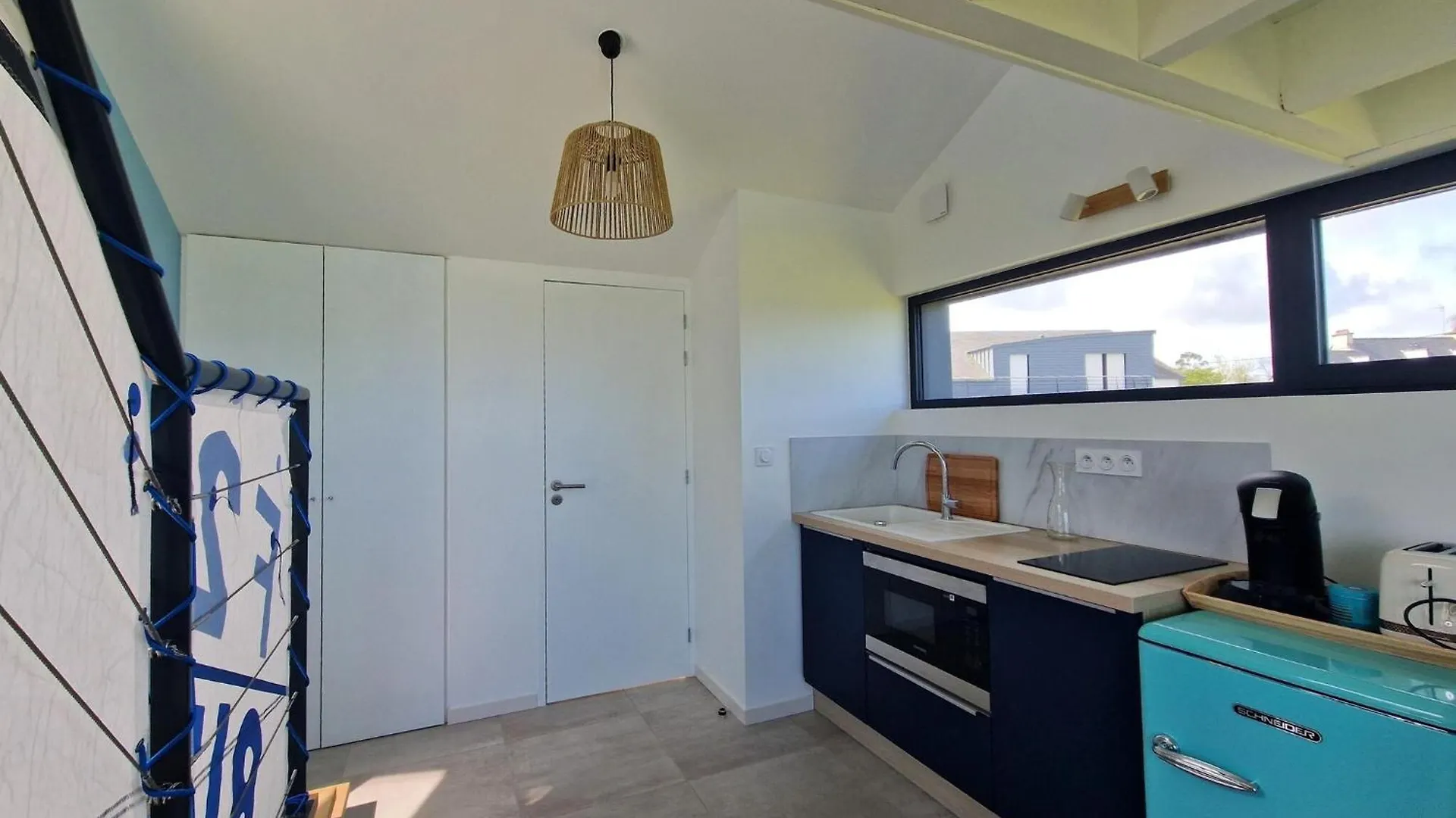 לוקווירק Villa With Superb Sea View, Beach Access 400 M צרפת