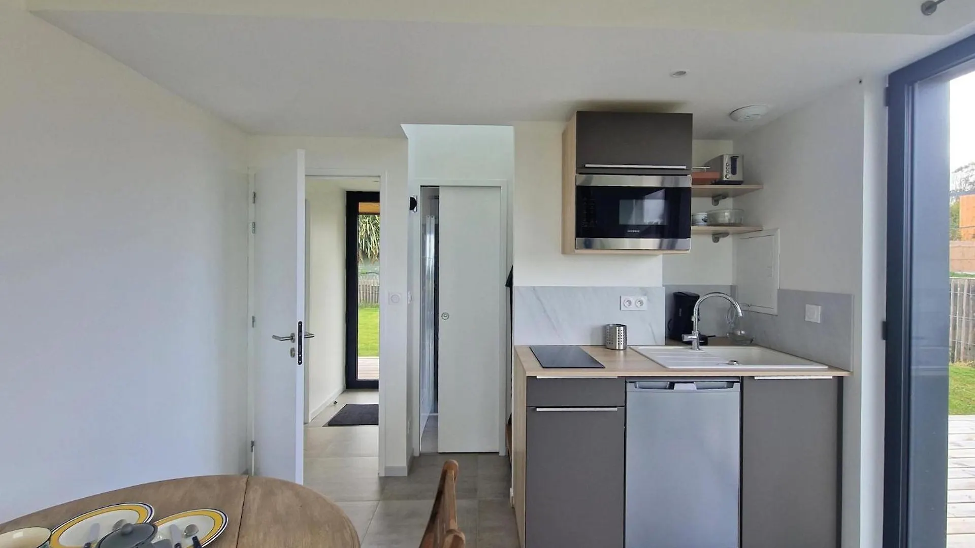 לוקווירק Villa With Superb Sea View, Beach Access 400 M צרפת