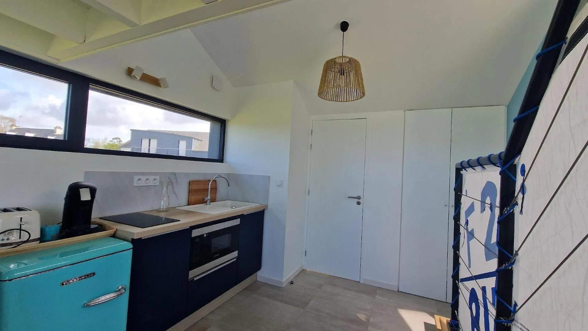 לוקווירק Villa With Superb Sea View, Beach Access 400 M צרפת